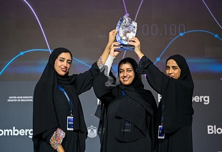 Higher Colleges of Technology Team Clinches Victory as Champions of the ADNOC-Bloomberg Trading Challenge 2023