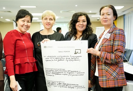 A Kazakhstan workshop aimed at creating a 2030 national plan for Sustainable Education Development
