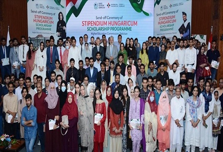Higher Education Commission sends off 141 students to study in Hungary: Pakistan