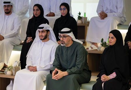 Khaled bin Mohamed Meets Emirati Students Abroad on Khotwa Scholarship Program