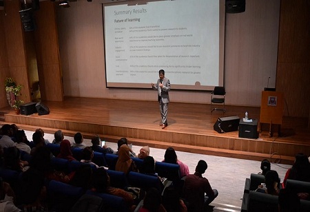 UAP Hosts a Lecture on Business Higher Education for the Next Generation