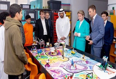 Russian Sirius Delegation Visits Maktoum Foundation to Boost Global Talent
